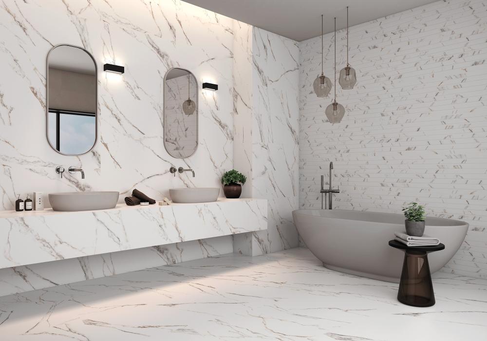 La Platera Calacatta Gold plaat vannitoas