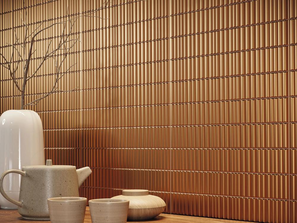 Vilar Albaro Metallic copper plaat seinal