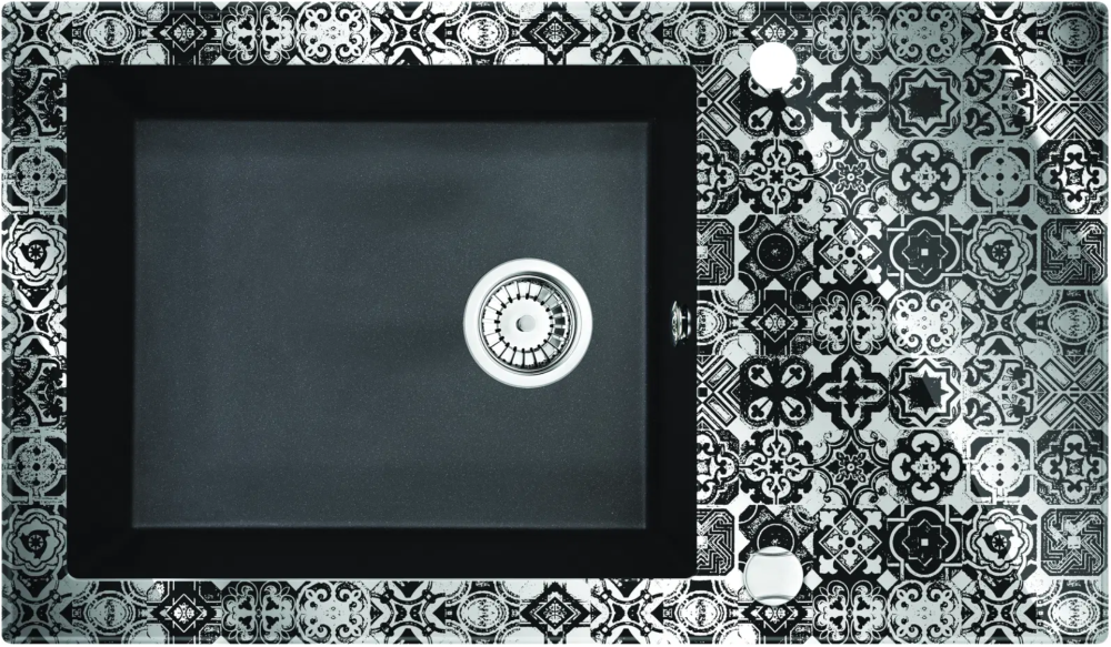 Deante Capella Precious seeria graniitkomposiit köögivalamu.