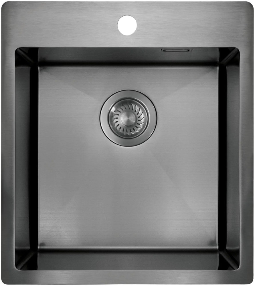 Deante Olfato Precious seeria roostevabast terasest harjatud köögi kraanikauss.