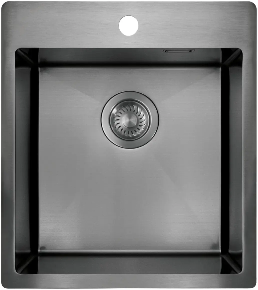 Deante Olfato Precious seeria roostevabast terasest harjatud köögi kraanikauss.