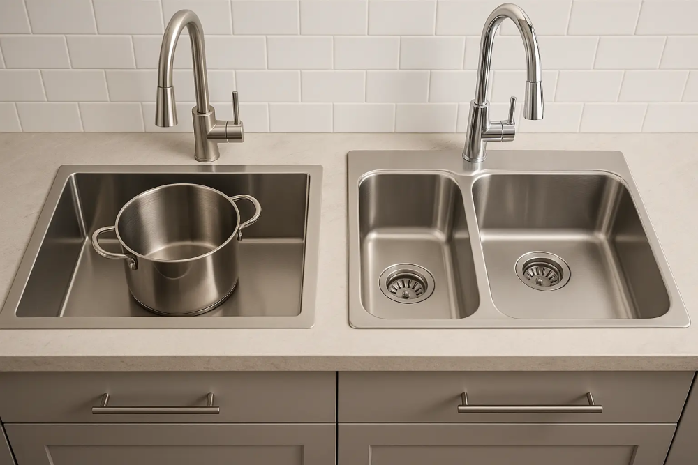 Eri vormide ja suurustega valamud