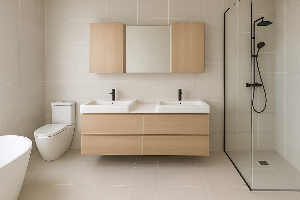 Kahe inimese vannituba suur