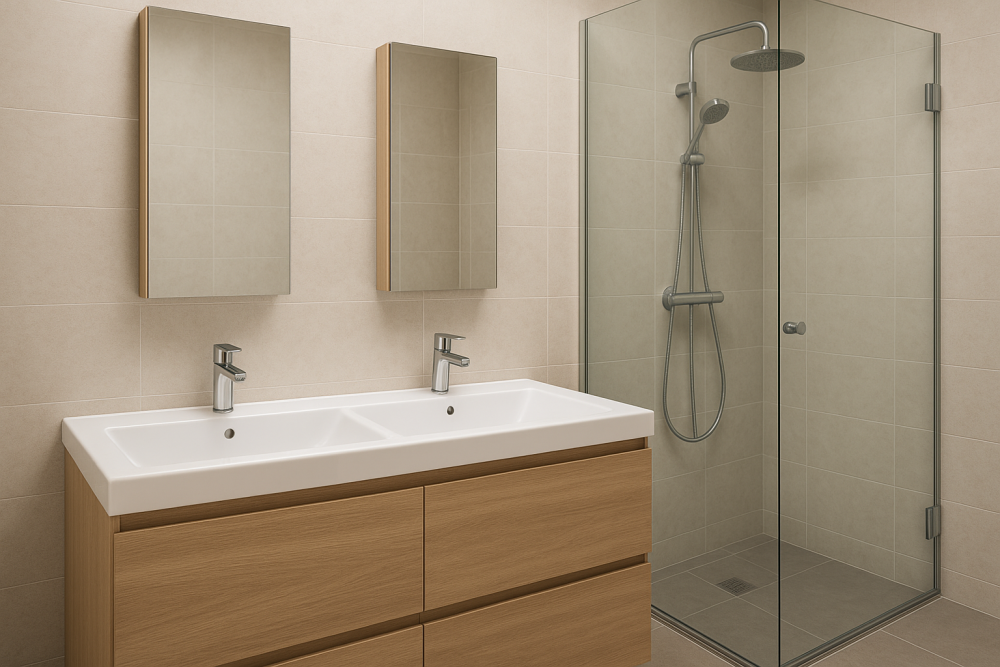 Kahe inimese vannituba väike