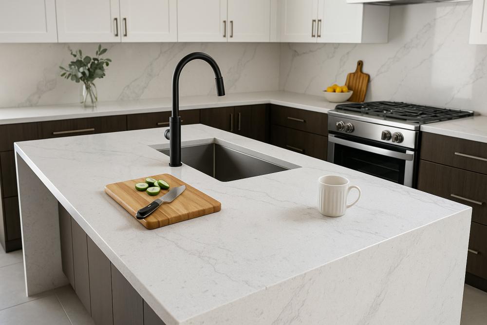 Kvarts ja komposiit köögis