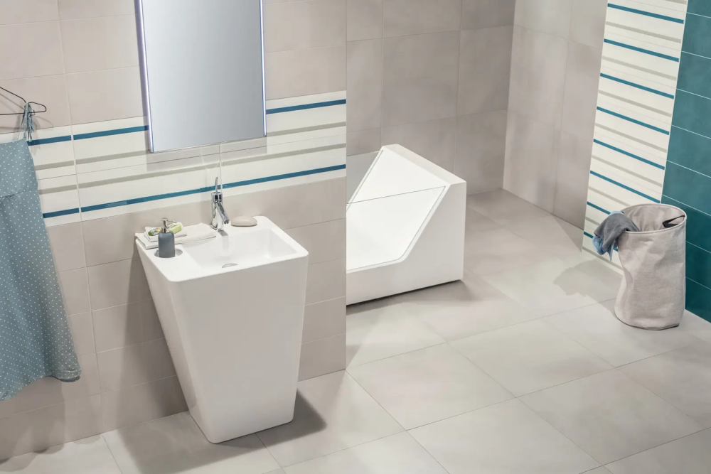 Rako Blend seeria plaat põrandal