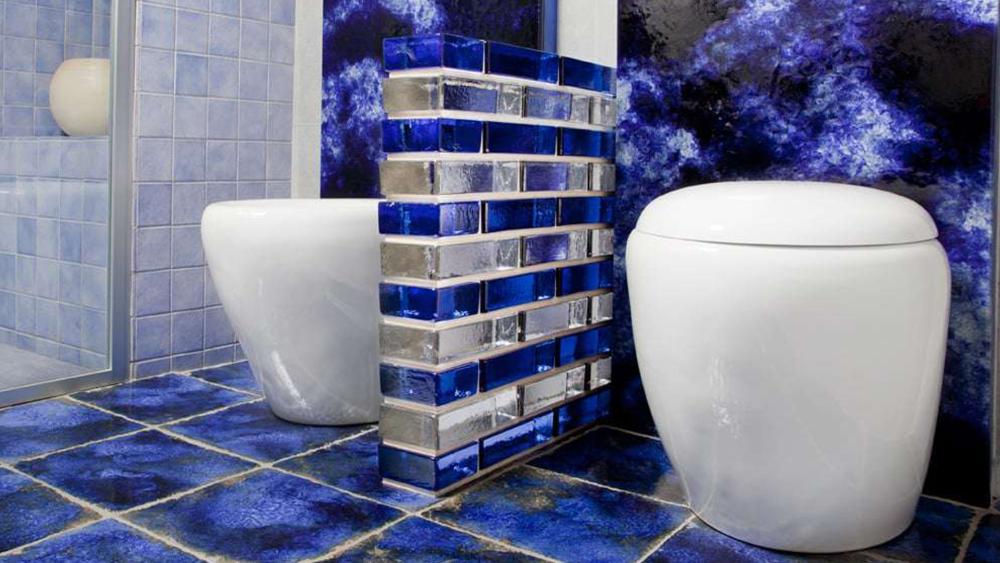 Seves Solid Glass Vetropieno klaasplokk vannitoas