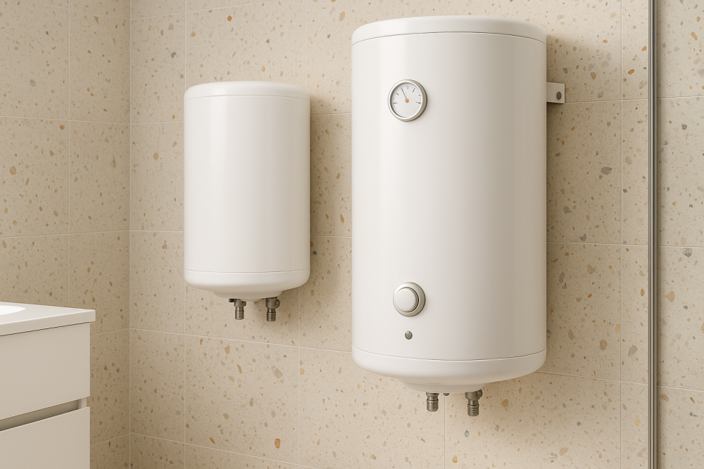 Suur boiler ja väike boiler