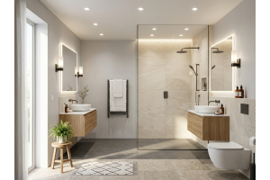 Vannitoa valgustuse planeerimine: IP-reitingud ja ohutus