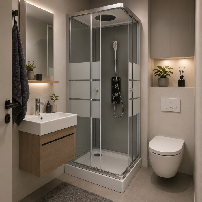 How to choose a shower cabin for a small bathroom