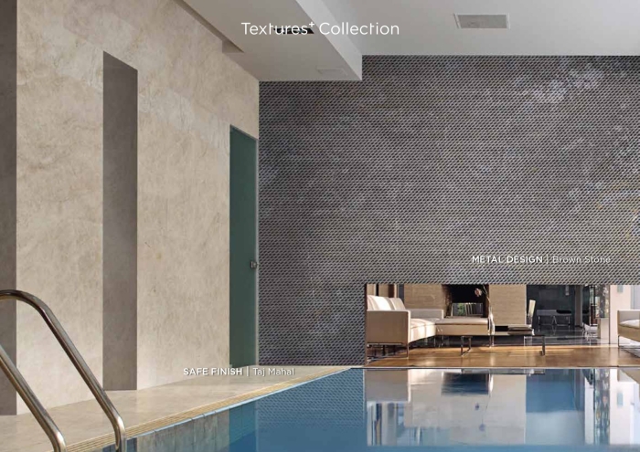Antolini Textures+ is a combination of surface treatment and natural beauty