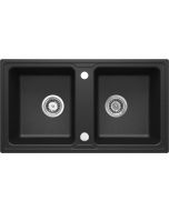 Deante Zorba graniidist köögivalamu must ZQZ_G203 780x435x180 mm