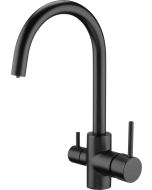 Deante köögisegisti, veefiltri ühendusega, matt must BCH_N64M