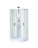 Dušikabiin Harma White Onyx 85x85x225cm