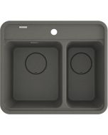 Deante Momi graniitköögivalamu hall ZKM_T503 600x520x229 mm