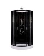 Dušikabiin Harma Black Onyx 85x85x230cm