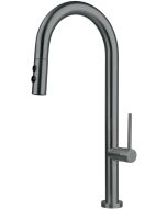 Deante Olfato köögisegisti väljatõmmatava jooksutoruga, 2 veevoolu režiimi, titaan BQO_D72M