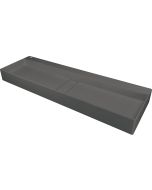 Deante Blur graniitvalamu 40x120 cm pinnapealne katteplaadiga antratsiit metallik CQB_TU2S