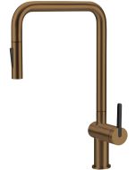 Deante Momi köögisegisti väljatõmmatava jooksutoruga, harjatud pronks BKM_C73N