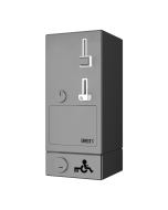 Coin and token machine for door opening with EURO KEY, 24V DC