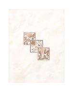 Keraamiline dekoorplaat Lucie Beige 20x25 WITGX113