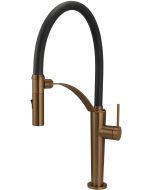 Deante Corda köögisegisti painduva jooksutoruga, 2 veevoolu režiimi, harjatud pronks BRC_C72M