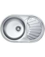 Deante Twist roostevabast terasest köögivalamu ZEU_311B 770x480x165 mm