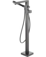 Deante Blur vannisegisti põrandale paigaldatav dušikomplektiga titanium BQL_D17M