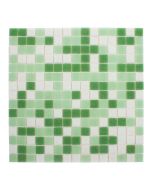 Klaasmosaiik Mix 32,7X32,7 (20 Lehte 2,14m2) Roheline