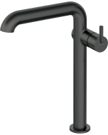 Deante SILIA kõrge valamusegisti ristkülikukujulise väljavoolutoruga BQS_N24K must