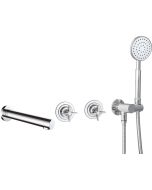 Deante Temisto vannisegisti peidetud dušikomplektiga kroom BQT_018P