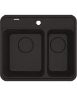 Deante Momi graniitköögivalamu must ZKM_N503 600x520x229 mm