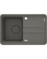 Deante Momi graniitköögivalamu hall ZKM_T11A 670x440x230 mm