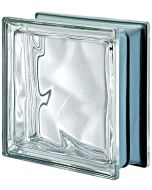 klaasplokk PEGASUS 19/O värvitu METALLIC 190x190x80mm