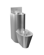 Sanela vandalismikindel põrandale paigaldatav kombineeritud seade WC-potiga SLWN 28