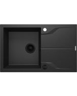 Deante Andante Flush graniitköögivalamu must ZQN_G11F 780x490x194 mm