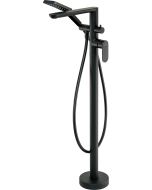 Deante Alpinia vannisegisti põrandale paigaldatav dušikomplektiga matt must BGA_N17M