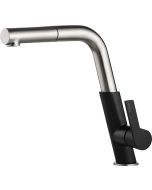 Deante Silia köögisegisti väljatõmmatava jooksutoruga, harjatud teras BQS_B730