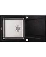 Deante Prime graniidist köögivalamu must ZSR_G113 860x500x220 mm