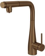 Deante Eridan köögisegisti veefiltri ühenduse ja väljatõmmatava jooksutoruga, harjatud pronks BRE_C75M