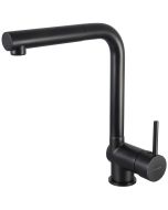 Deante Aster köögisegisti, väljatõmmatava jooksutoruga, matt must BCA_N73M