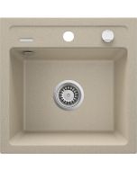 Deante Zorba graniidist köögivalamu beež ZQZ_7103 440x440x184 mm