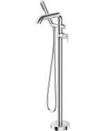 Deante Silia vannisegisti põrandale paigaldatav dušikomplektiga kroom BQS_017M