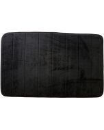 Harma vannitoavaip 50x80cm memory foam-Must