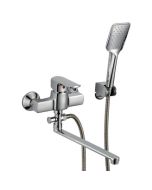 Duši-/vannisegisti komplekt Harma Kaleva 8758S, Cr