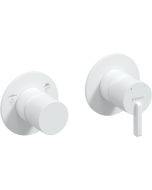 Deante Silia dušisegisti, horisontaalne, ümberlülitiga, matt valge BQS_A46P