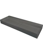 Deante Blur graniitvalamu 40x100 cm pinnapealne katteplaadiga antratsiit metallik CQB_TU1S