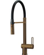 Deante Magnetic köögisegisti painduva jooksutoruga, 2 veevoolu režiimi, harjatud pronks BRM_C72M