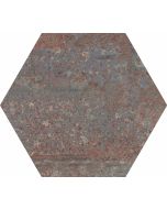 Keraamiline seina- ja põrandaplaat Apavisa Rust Titanium Natural heksagon 25x30