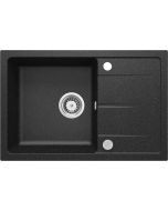 Deante Leda graniidist köögivalamu must ZRD_2113 670x440x164 mm